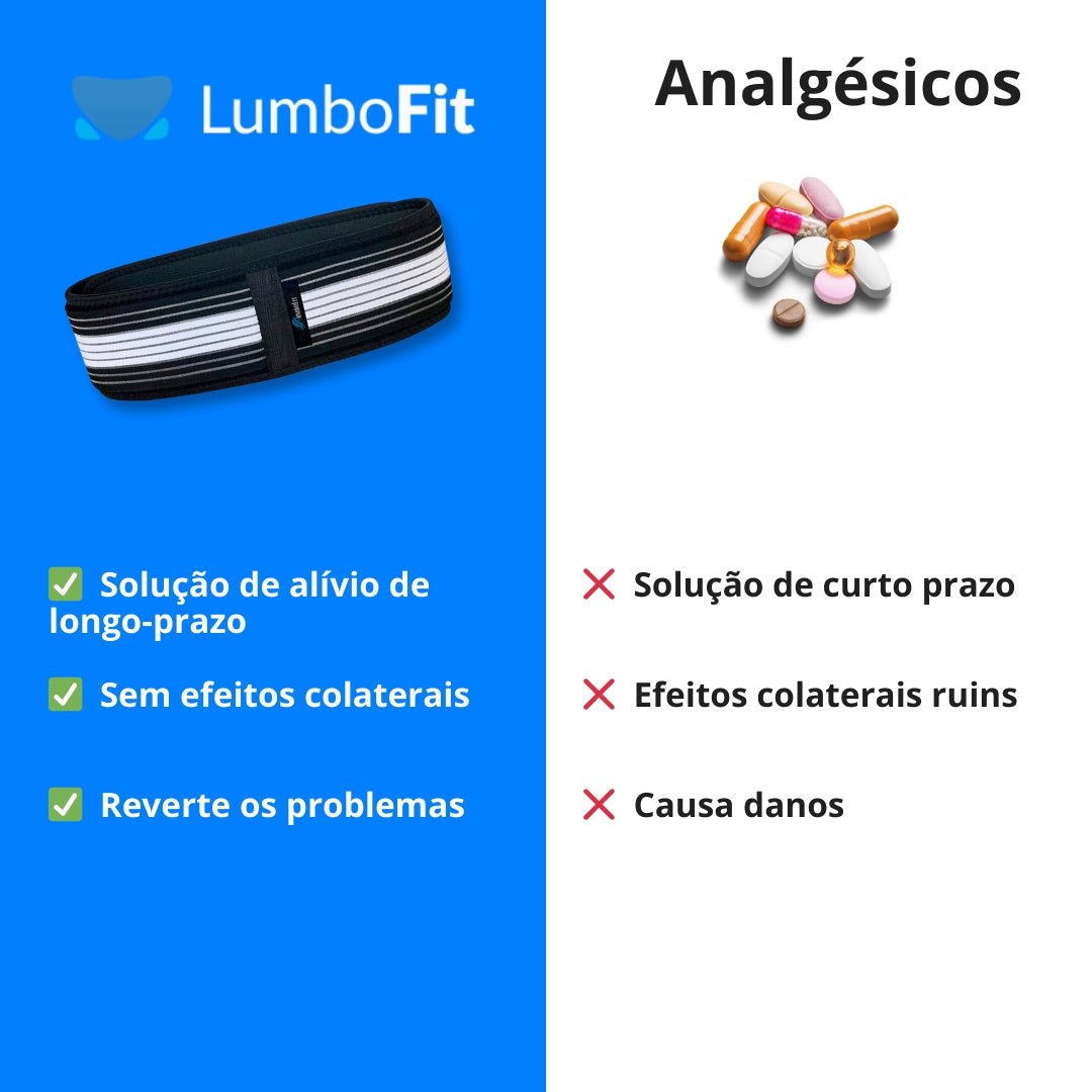 Cinto para dor nas costas - Lumbofit™