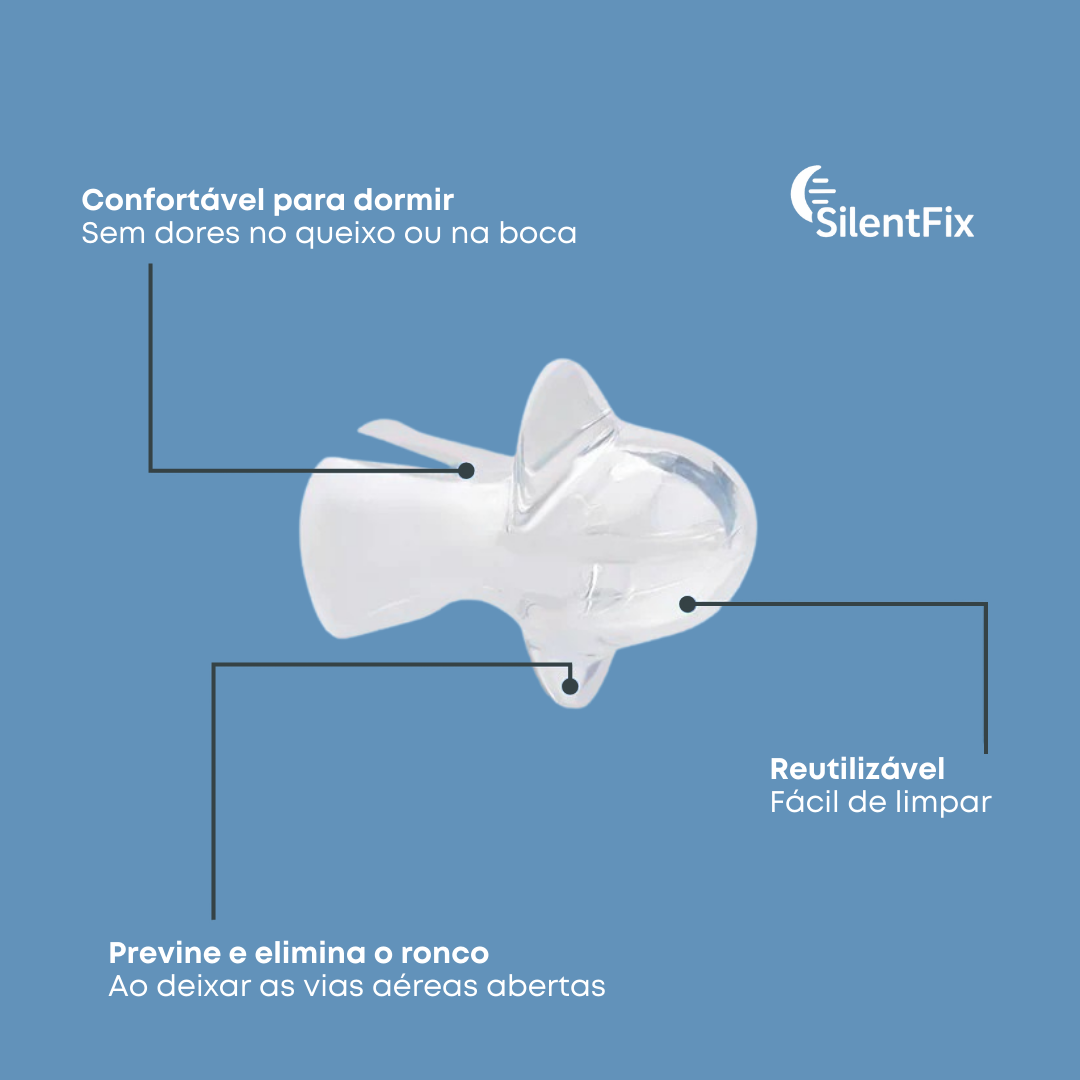 SilentFix® Solução Anti-ronco Instantânea